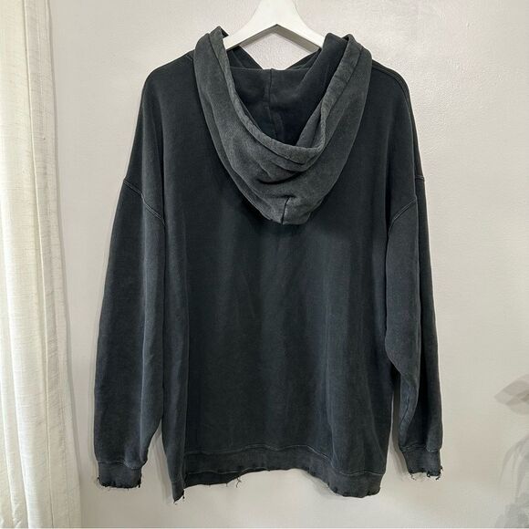 R13 Elvis Flag Logo Oversized Hoodie - Picture 5 of 10